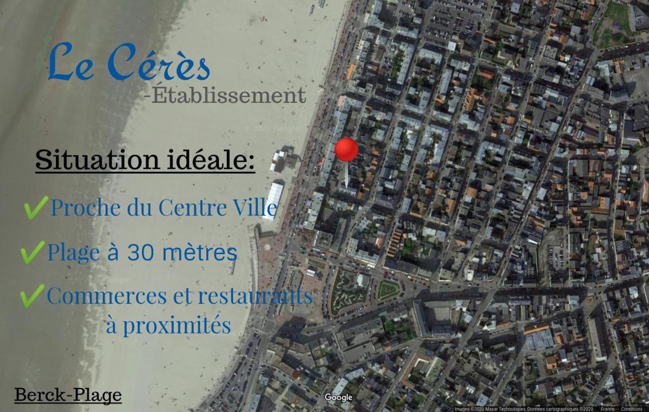 LE CÉRÈS - Proche plage, Lumineux&Respirant Cosy Appt à Berck Esterno foto